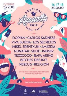 Cartel Festival Amante