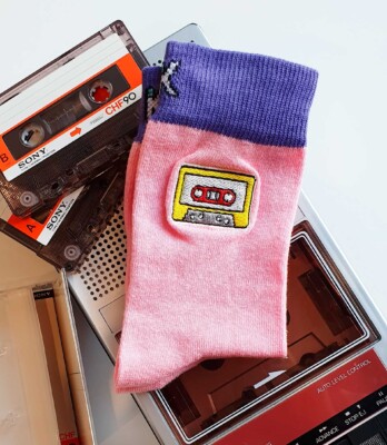 Calcetines Estampados Cassette