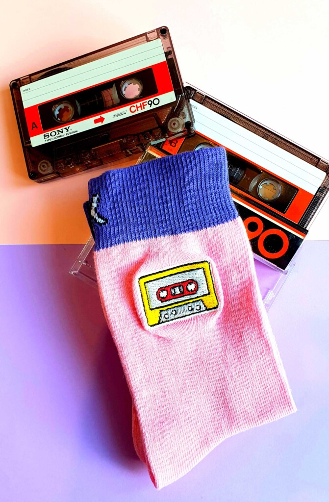 Calcetines Estampados Cassette