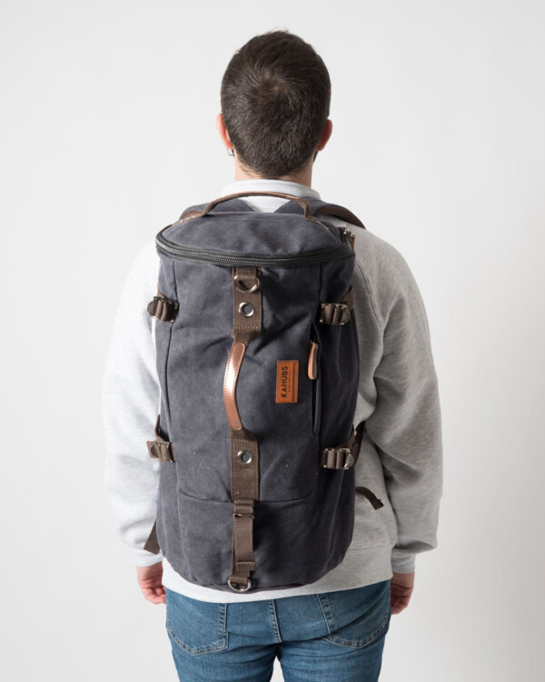 Mochila Saco Negro Denim