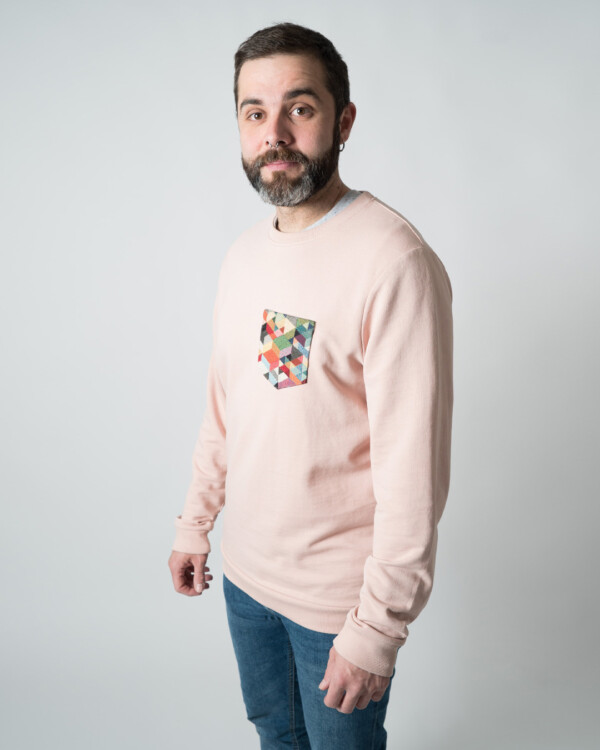 Jersey Rosa Bolsillo