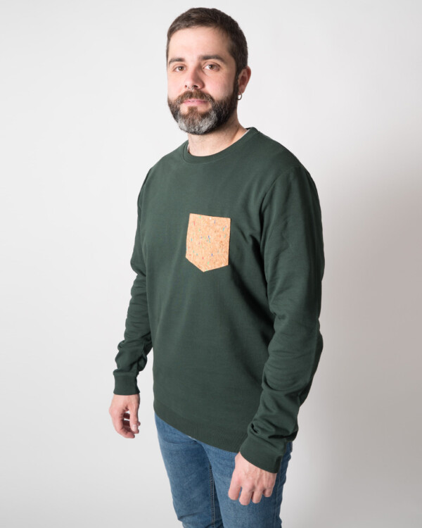 Jersey Verde Bolsillo