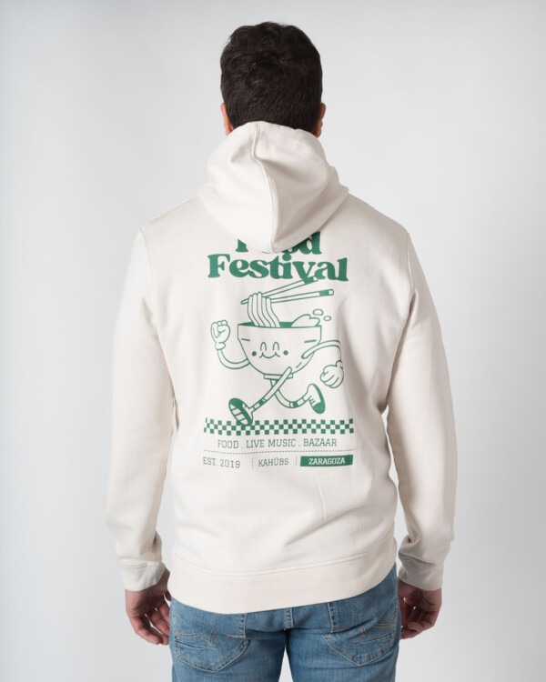 Hoodie Algodón Orgánico Unisex Ramen