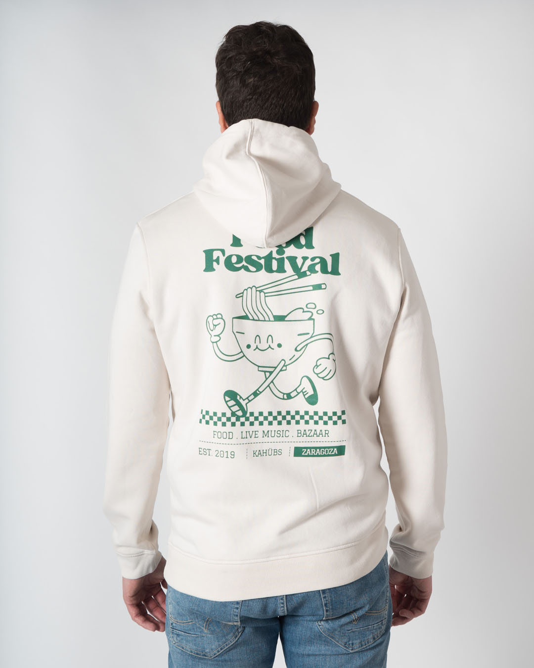 Hoodie Algodón Orgánico Unisex Ramen