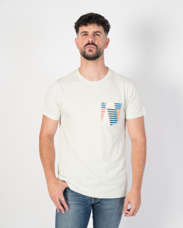 Camiseta Básica Bolsillo Étnico Lima