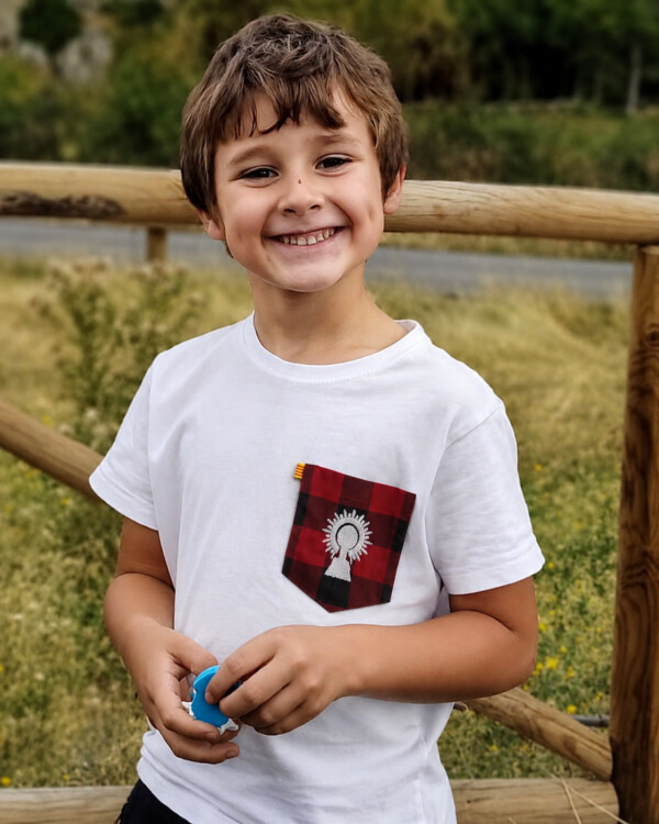 Camiseta Infantil Pilarica